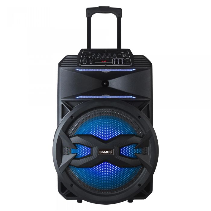 Boxa portabila Samus KARAOKE 15 - 700W Bluetooth USB slot card