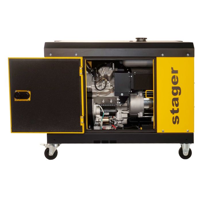 Stager YDE15000T3 Generator insonorizat diesel trifazat 13kVA 19A