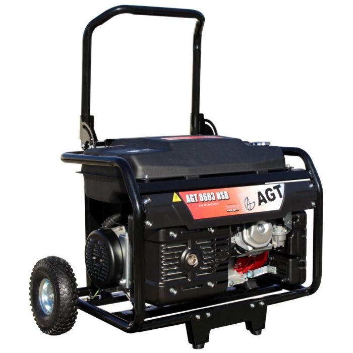 Generator AGT 8603 HSB motor HONDA GX 390 13 CP benzina putere max