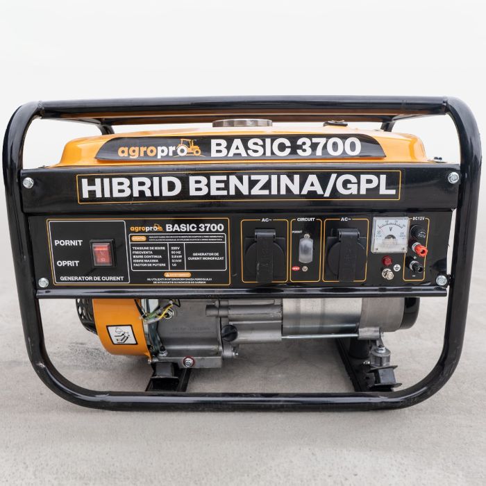 SH) Generator de curent AgroPro BASIC 3700 Hibrid benzina/GPL