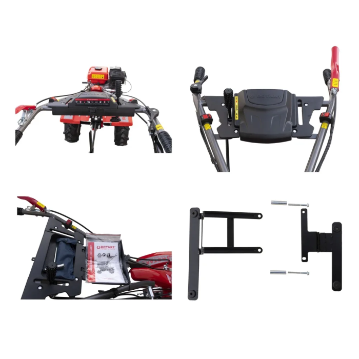 Motocultor Rotakt Titan RO110RV cu kit de capotare motor 8 CP 212
