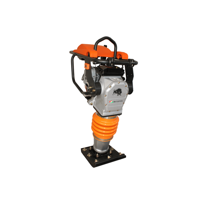 Mai compactor BISONTE MC75-H GXR motor Honda GX R120 Putere 3.5 CP