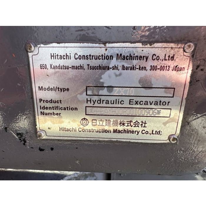 Excavator Midi Hitachi ZX70 - MidiHitachiZX70