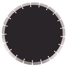 Disc diamantat pentru beton/granit diametru 300mm grosime 3mm diametru prindere 25.4mm (pentru MediaLine MLT62300)