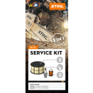 STIHL Kit Service 13 cu filtrul de aer din fleece, bujie, filtrul de combustibil pentru MS 271 / MS 291 / MS 311 / MS 391