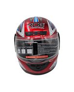 Casca de protectie RDB 808 cu viziera retractabila si aerisire in partea frontala