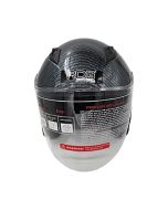 Casca de protectie RDB 512 cu viziera retractabila aerisiri frontale si ochelari de soare fumurii