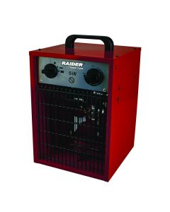 Aeroterma Raider RD-EFH05 putere 5kW 3 trepte debit 200 mc 400V termostat incalzire si ventilare 