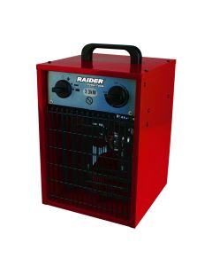 Aeroterma Raider RD-EFH3.3 putere 3.3kW 3 trepte debit 150 mc termostat incalzire si ventilare