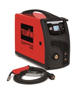 Aparat de sudura TELWIN tip MIG-MAG TECHNOMIG 215 DUAL SYNERGIC Curent maxim 180 A Tensiune alimentare 230 V