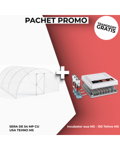 SERA DE 45 MP CU USA TEHNO MS + INCUBATOR DE OUA MS-130 TEHNO MS