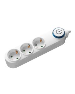 Prelungitor Samus 3 prize Schuko, 1,5m, 3680w, 3x 1.5mmp, intrerupator, 3PI15-3680