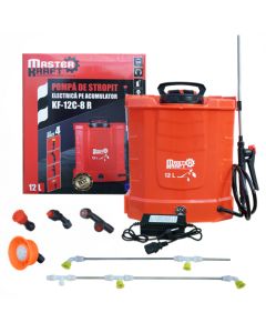 Pompa de stropit electrica (Vermorel) 12L Master Kraft KF-12C-8R