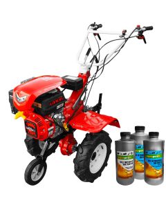 Motocultor profesional Loncin 850 7 CP benzina 2+1 viteze freze 60-90 cm roti cauciuc ulei AgroPro