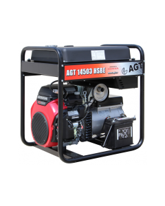 Generator curent trifazat AGT 14503 HSBE R16 Honda GX 630 24.6 CP 16 kVA 16 litri