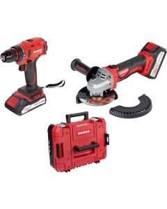 R20 Bormasina si polizor unghiular2Ah 4Ah RDP-PBCDI20&SPAG20