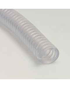 Furtun transparent din PVC/spira din otel 5”-127mm 5m
