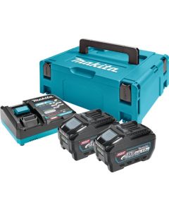 Kit de incarcare Makita XGT BL4050Fx2 + DC40RA + MAKPAC 191V35-5