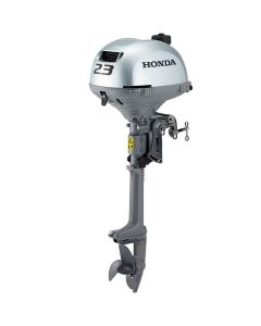 Motor barca Honda BF2.3 DH SCHU cu mansa cizma scurta 2.3 CP 4T rezervor atasat elice cu 3 aripi