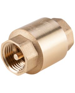 Supapa de sens cu obturator de Alama, 1 1/4", Brass core