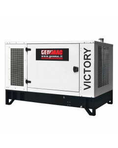 Generator de curent silent GENMAC G60BS putere maxima 55 kW 230V/400V Diesel rezervor 90 L AVR WH