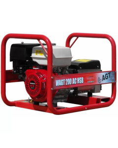 Generator curent electric WAGT 200 AC HSB R16 putere 7 kW motor Honda GX390 sudura 200A 230V benzina rezervor 6.1 L