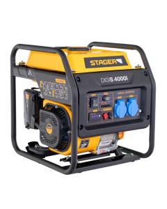 Generator digital Stager DigiS 4000i putere 4kW invertor open-frame monofazat benzina G2
