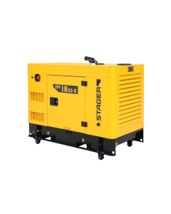 Generator insonorizat Stager YDY18S3-E 18kVA 23A 1500rpm trifazat diesel

