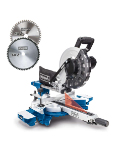 Fierastrau debitat Scheppach HM 254 putere 2000 W turatie 4500 rpm panza 255 mm
