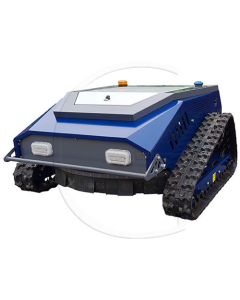 Robot cositoare cu telecomanda hibrid Red Mountain RM-32TRC motor Loncin 452cc putere 8.3 kW latime de lucru 787 mm senilat hibrid telecomanda 300 m inclinare 30 grade