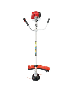 Motocoasa de umar DKD BC 65B motor 2.8 CP 2T benzina latime lucru 30 cm ham cap trimmy lama cu 3 dinti
