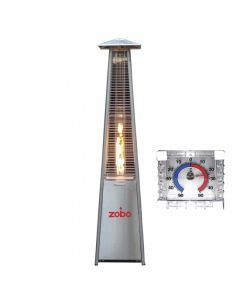 Incalzitor pentru terasa ZOBO H1501A pe GPL si cu aprindere piezoelectrica + CADOU termometru