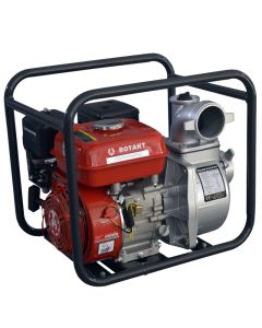 Motopompa apa curata Rotakt ROMP80ZB28-3,8Q 3" motor 7 CP 212 cmc 4 timpi debit 1000 l/min refulare 28 m absorbtie 8 m