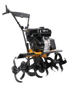 Texas TX611TG, motocultor profesional, transmisie dublu arbore, benzina, 4kW, latime 300-850mm, adancime 330mm, 2 viteze, garantie pe viata cutite