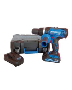 Masina de gaurit cu percutie/insurubat cu acumulator Hyundai HY-ASB 180 LI 18V, 1 acum.2.0Ah