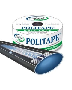 Banda picurare 16mm, 10L/h/m, 10cm(1.0L/h),  500m, 6MIL(0.15mm) POLITAPE
