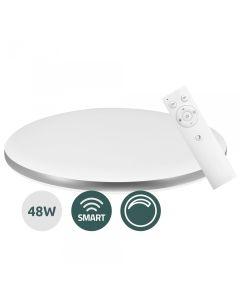 Plafoniera LED Smart cu tlc Samus OSRD-WIFI-48W-2700-6500K-RC-DIMMABLE,49 cm, 3360 lm