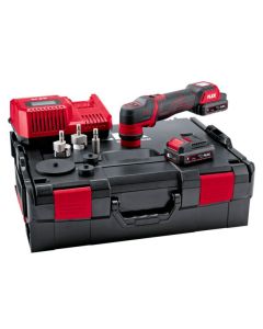 Masina de polisat orbitala Flex PXE 80 12-EC/2.5 Set, 80 mm, cu acumulatori Li-Ion 12 V/2.5 Ah