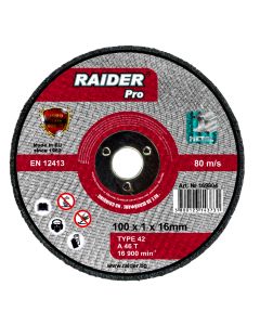 Disc pentru metal, scule pneumatice 100x1x16mm