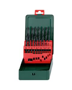 Set burghie metal METABO HSS-R 19 bucati 1-10 mm