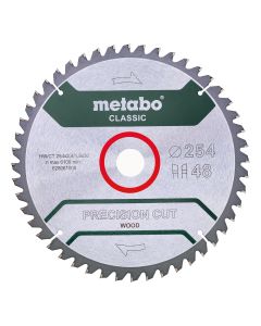 Metabo panza Precision Cut HW/CT 254x2.4x30 48 dinti WZ 5°neg