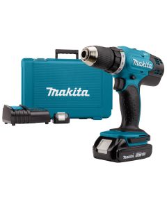 Masina profesionala de gaurit si insurubat Makita DDF453SYE cu 2 acumulatori LXT 18V 1.5Ah  turatii 1300 rpm