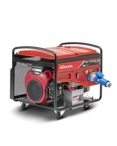 Generator curent Honda HK 15000 M- ES putere 15kW 230 V benzina pornire electrica AVR roti transport rezervor 19 l