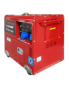Generator electric Profesional AGT 6851 DSEA 11CP 5 kVA monofazat Diesel AVR insonorizat + AT408/22