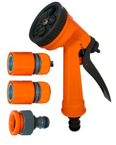 Set pistol pt. stropit 5 functii cu accesorii 4pcs TG - Top Garden