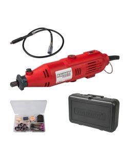 Set mini polizor drept Raider RD-MG15 135W vit. var. 100 accesorii