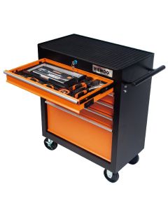 Dulap de scule profesional cu 5 sertare, 113 buc