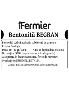 BEGRAN 25 KG BENTONITA GRANULATA