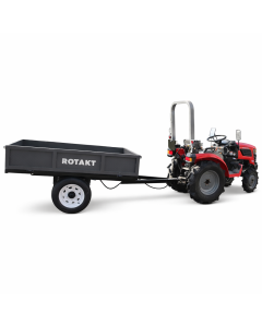 Remorca agricola Rotakt 1T pentru tractor cu basculare hidraulica dimensiune bena 200x106cm