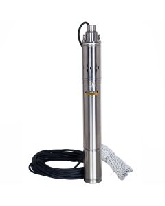 electropompa fantana adanca D 8cm  750W 1500L/h T.I.P. SCP 3 PLUS 25/90 S  aspirare 20m, refulare 90m 9.0bar cablu15m (1.00")d25mm